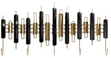 GLigeT Patères Porte-Manteau Minimaliste, Porte de Salon en métal, Design Vertical, Porte-Manteau Mural Suspendu, Meubles de Chambre à Coucher Porte Manteau Mural