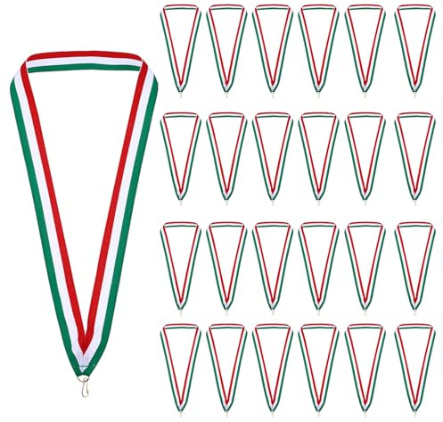 PATIKIL Preisverleihung Halsbänder, Medaillen Lanyards mit Karabinerhaken Leerpreisband für Wettbewerbe Leistung Sportparty