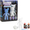 RMS International Grafix Marble Bear Creative DIY Marble Pouring Kit Design/Paint Your Own Bear Childrens Kids Art & Craft 6+ Years (Blue)