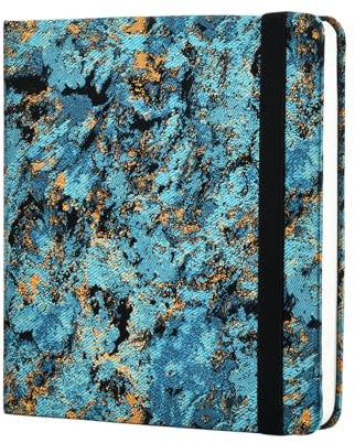 Journal à l'aquarelle Carré,16x16cm Peinture Recto Verso Coton Aquarelle Carnet,300 g/m² Carnet de Croquis Aquarelle,Papier aquarelle Pressé À Froid pour Débutants Artistes,24 Feuilles,48 Pages