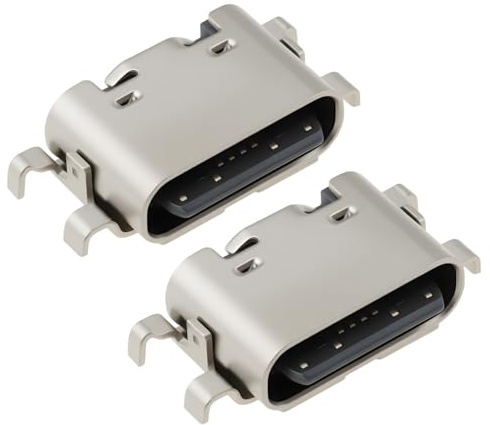 Briny River 2pcs USB-C Type-C Charging Port Compatible with Lenovo Tab M10 TB-X605 X605L X605F X605M