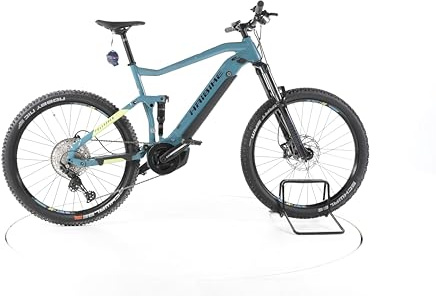 HAIBIKE E Bike FullSeven 5 E-Bike Fully Damen Herren 27,5 Zoll Elektrofahrrad, Yamaha 70 Nm 500 Wh, 11 Gänge, RockShox Federgabel Hydraulische Scheibenbremse 185-194 cm blau (Generalüberholt)