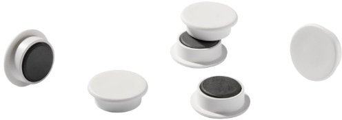 Durable Magnete, Industrieverpackung, 32 mm, 720p, weiß, 20 Stück, 475302