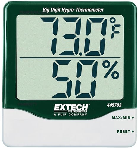 EXTECH 445703 Thermo-/Hygrometer Grün, Weiß 445703