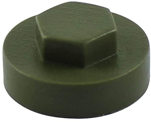 TIMCO Hex Cover Cap - Olive Green - Box of 1000
