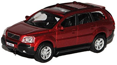 Cararama Volvo XC90 SUV Rot 1. Generation 2002-2014 1/72 Modell Auto