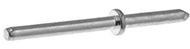 40X 1364H.68 Solder pin THT tinned Brass Ø: 1mm Overall len: 15.4mm VOGT
