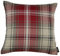 McAlister Textiles Angus | Kissenbezug für Sofakissen in Rot | 43 x 43cm | gewobenes Kariertes Tartan Muster | schottischer Landhausstil