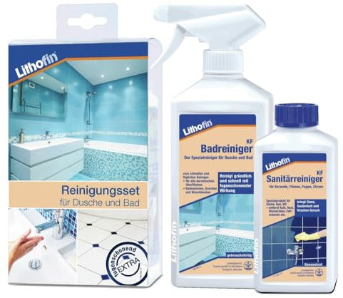 Lithofin Badreiniger Pflegeset compact - 750 ml