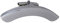 Yibuy Banjo-Armlehne mit Chrom-Finish
