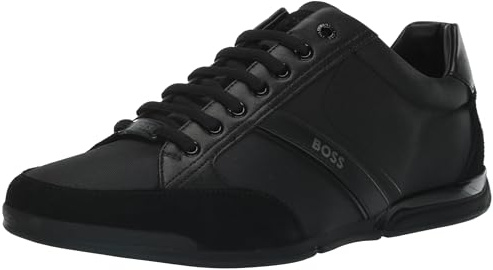 Boss Hugo Saturn Scarpe da Ginnastica da Uomo, Nero, 43 EU