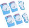 Youth/Kids Knee Pads Elbow Pad Wrist Guards Protective Gear Set for 3-15 Years Child Roller Skates Skateboard Inline Rollerblading Cycling BMX Bike Skating Scooter Riding and Other Outdoor Sports