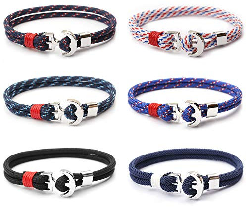 WFYOU Bracelets for Men, 8 3 inch, Metal
