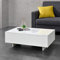 [en.casa] Couchtisch Vänersborg 85 x 55 x 31 cm Beistelltisch Sofatisch Wohnzimmertisch Kaffeetisch Weiß