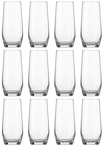Schott Zwiesel 113771 Pure 12oz Tritan Crystal Tumbler, Clear (Pack of 12)