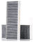 RIDEX Filtro abitacolo 424I0373 Filtro al carbone attivo & Cartuccia filtro & Filtro materiale in sospensione (HEPA) Altezza: 32 Larghezza: 98 Lunghezza: 260