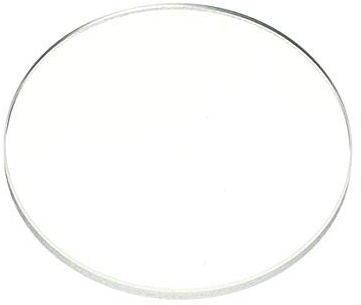 Eichmüller Uhrenglas – flaches Mineralglas 1,5 mm, rund | Ø 20–50 mm in 0,5-mm-Schritten | Ersatzglas für Armbanduhren & Uhrmacher-Reparatur