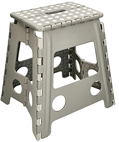 KOTARBAU® Sgabello pieghevole in plastica, 40 cm
