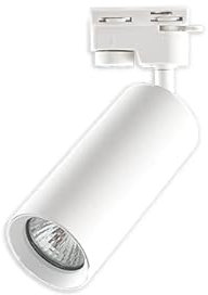 1-Phasen GU10 Strahler, Weiss LED Spot, Seilleuchte Hängeleuchte Schienensystem GU10 Strahler, ZX (Strahler Idar, Weiß)