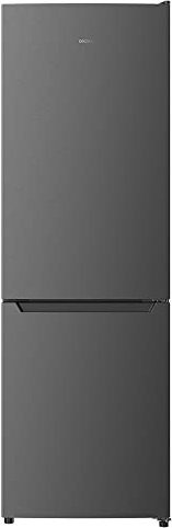 Cecotec Frigorífico Combi 2 Puertas Bolero CoolMarket Combi 322 Dark E. 322 L, Altura 185 y 60 cm de Ancho, Bajo Consumo, Sistema Multi Air Flow, Total No frost y 2 Cajones