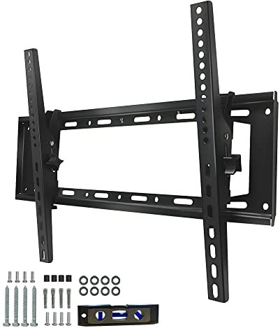 Venton Soporte de Pared Ajustable, inclinable y Giratorio para televisores y monitores Planos curvos, VESA 400 x 600 MAX (32-75 Pulgadas), 45 kg máx. Soporte de TV, inclinación, Giratorio