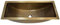 Orientalisches EINBAUWASCHBECKEN WASCHBECKEN WASCHTISCH Azra Messing Hammerschlag Optik Metall 63,5X27 cm BECKEN marokkanischer Stil Badezimmer CMDM12