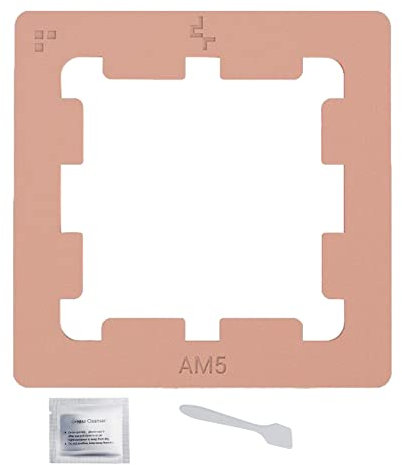 JINGAN Almohadilla Térmica para CPU,Refrigeración AM5 Guard Resistente al Desgaste | Accesorios CPU CPU Guard para Oficinas Casas Empresas