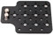 HangTon Universal Cheese Plate Camera Side Mounting 3/8 1/4 Thread for Sony ARRI RED Teradek Vaxis Rig Wireless Receiver (Black)