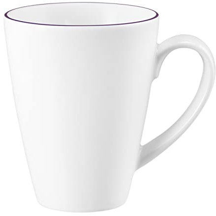 2 x Becher mit Henkel Tambel 0,35 l - Seltmann Weiden Lido V4 violett 10865