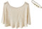 Pullover Damen Kurz Geschnitten Weiß - Top Damen Strand - Strandtuch Sommer Strandponcho Boho Strandtunika Gehäkelt Netz Tunika Strand Pareos Häkel Strandkleid Strick Tops Kurzarm Bikini Mini