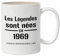 CADEAUX.COM - Mug personnalisé - Les Légendes sont nées en 1969
