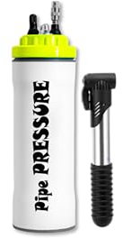 Pipe Pressure Padelball-Druckhalter 3B mit pumpe (Gelb)