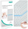 Lot de 10 pansements étanches pour grandes plaies - Pour césarienne après une chirurgie - Protection contre les longues incisions chirurgicales - 10 x 25 cm