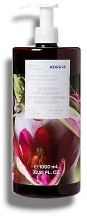KORRES | Golden Passion Fruit - Renewing Body Cleanser | Hydrating Formula | 1000mL.