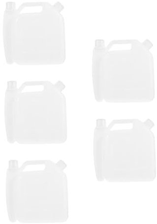 Toddmomy 2-stroke Oil Mixing Bottle Plastic Lawn Mower Oil Can for Chainsaw Trimmer Accessories