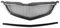 Auto Anteriore Griglia Griglie Griglia Anteriore Stile Nido D'ape Griglia Corsa Per Acura TL 2004-2006 Griglia A Maglie Cofano Paraurti Superiore In Fibra Carbonio/nero Lucido/opaco(Guardia in fibra d