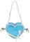 Wayfadacc Itabag Crossbody-Tasche in Herzform, schöne Umhängetasche, Dating-Tasche, japanischer Stil, Kuriertasche für den täglichen Gebrauch