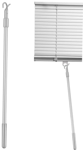 Ipetboom Teleskopische Jalousiestange aus Verstellbar Praktischer Ersatz für Rollläden und Fensterjalousien Installieren Platzsparendes Design