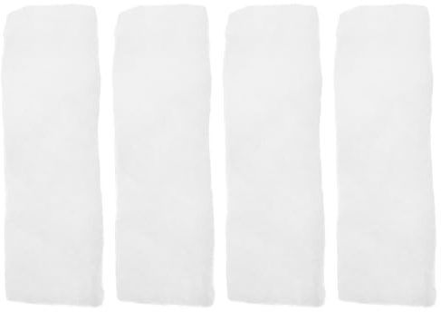 POPETPOP Filtri di Ricambio Cuscinetti Filtro in Spugna per Friggitrice ad Aria 4 Pezzi, Lavabili Accessori per Friggitrice ad Aria, per Preservare Sapore del Cibo per Cestello