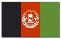 Flagge 90 x 150 : Afghanistan