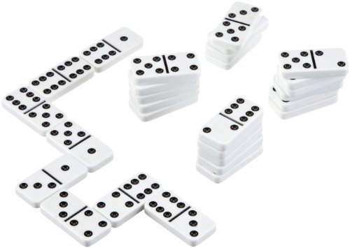 Philos 3622 - Domino-Steine, Doppel 6, Legespiel