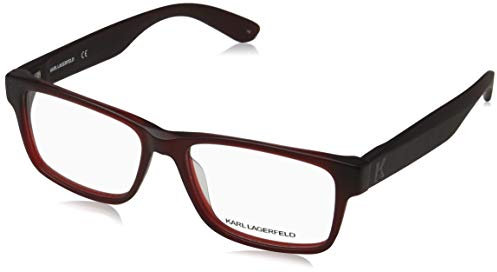 Karl Lagerfeld KL873 066 52 Brillengestelle, Rot (Matte Deep Wine)