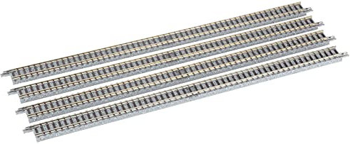 Tomytec 018025-4 Gleise, gerade in Schotterbettung, je 280 mm