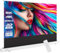 ESMART Expert FSX ALR CBSP Pantalla de tensión 221 x 125 cm (100) 16:9 | Mando a Distancia inalámbrico | Home Cinema Pantalla de proyección de pie de Alto Contraste motorizada | láser UKD - Blanco