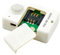 HUKITECH GSM Mobile Alarmanlage mit PIR Bewegungsmelder und Infrarot Sensor - Quadband mit Rückruffunktion - GSM Babyphone - Version 2018 - Farbe Weiß