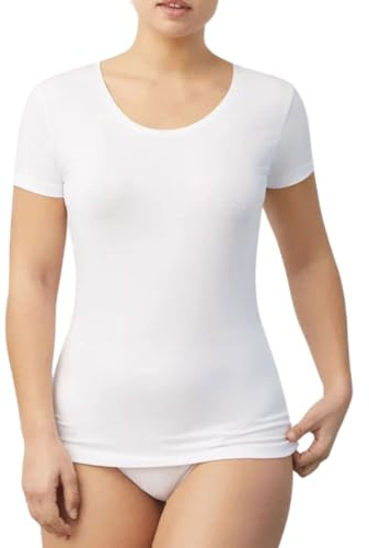 Ysabel Mora - Camiseta Interior Manga Corta algodón Blanco
