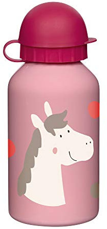 SIGIKID 25090 Trinkflasche Pony OnTour Kinderflasche Mädchen Accessoires empfohlen ab 3 Jahren rosa 350ml