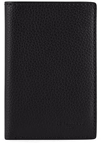 Le Tanneur, Porte Cartes, Portefeuille, en Cuir, Charles, Homme, 8 Compartiments Cartes, 3 Poches Plates, Anti-RFID, Porte-Billets, pour Cartes de crédit et de visites