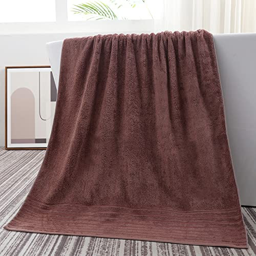 2 paquetes de toallas de baño 100% algodón puro, toallas de playa suaves y absorbentes, C, 140 x 70 CM,Hogar ligeras Grueso Altamente Toalla de ducha,Toallas ligeras Grueso Altamente Toalla de