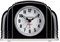 Timelink Crosley Vintage Art Deco Analog-Wecker, leiser Sweep, nicht tickend, automatisch, dimmbar, intelligentes Licht, einfache Bedienung, Schwarz